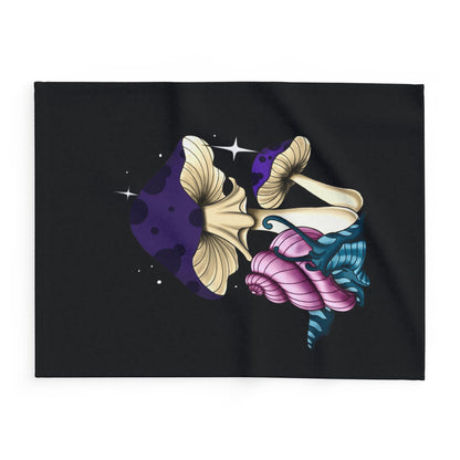 Magical Mushrooms Arctic Fleece Blanket